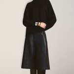 Leather Wide-Leg Pants