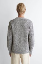 V-Neck Cardigan Brown - Image 5