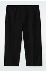 Cotton Slim Pants Black - Image 4