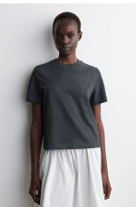 Round-Neck T-Shirt Gray