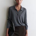 Standard Polo-collar Merino Wool Knitwear