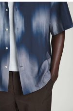 Oversized Shirt Blue - Image 3