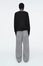 Facade Casual Low Waist Washed Denim - Image 2