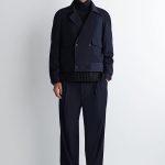 Wool Trousers Navy