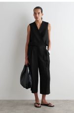 Straight Pants Black