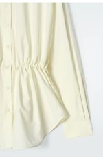 Drawstring Shirt Cream - Image 5