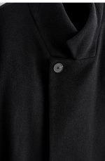 Wool Coat Black - Image 4