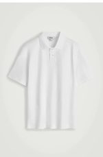 Knitted Polo White - Image 4