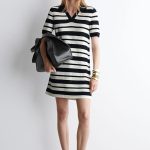 Knitted Polo-Collar Dress