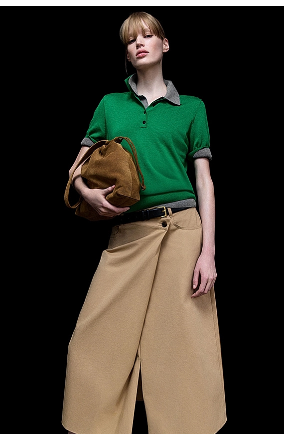 O1CN01OIOAvF1u7vrmbFJu8_!!4101595991 Wool Slim Polo Green - Image 1