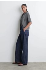 Denim Wide-Leg Jeans - Image 2