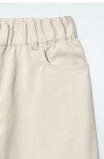 Wide-Leg Pants Beige - Image 5
