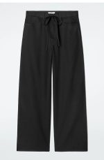 Drawstring Trousers Black - Image 3