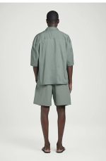 Cotton Shirt Green - Image 4