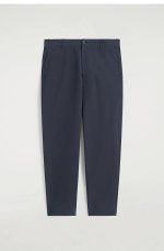 Cotton Straight Pants - Image 4