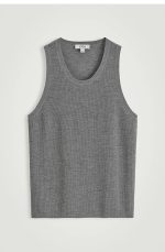Merino Slim Vest Gray - Image 3