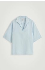 Linen Shirt Blue - Image 3