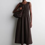 Cotton Jumpsuit Brown