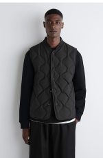 Quilted Vest Black