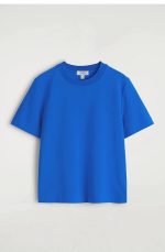 Round-Neck T-Shirt Blue - Image 4