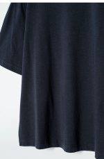 Cotton T-Shirt Navy - Image 5