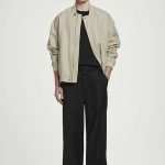 Linen Straight Pants Black