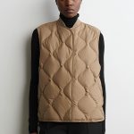 Quilted Vest Beige