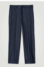 Straight Pants Navy - Image 3