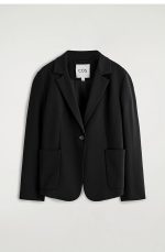 Single-Breasted Jacket Black - Image 4