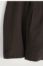 Collared Jacket Brown - Image 4
