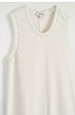 Cotton Pleated Dress - Image 5