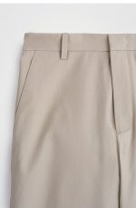 Cotton Wide-Leg Pants Gray - Image 5