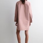 Cotton Long-Sleeve Shirt Pink