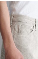 Straight Jeans Beige - Image 3