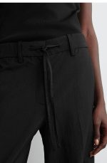 Drawstring Pants Black - Image 4
