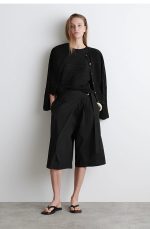 Knitted T-Shirt Black