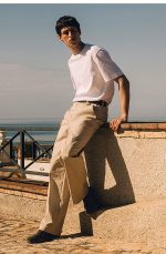 Wool Round-Neck T-Shirt White - Image 2