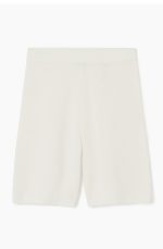 Knitted Shorts White - Image 3