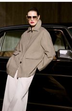 Cotton Collared Jacket Beige