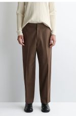 Straight Trousers Brown - Image 2