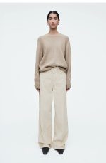 Casual High Waist Corduroy Denim Spring & Fall Wear Match