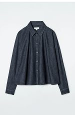 Denim Collared Shirt Blue - Image 3