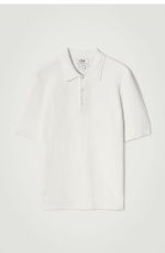 Knitted Polo White - Image 3