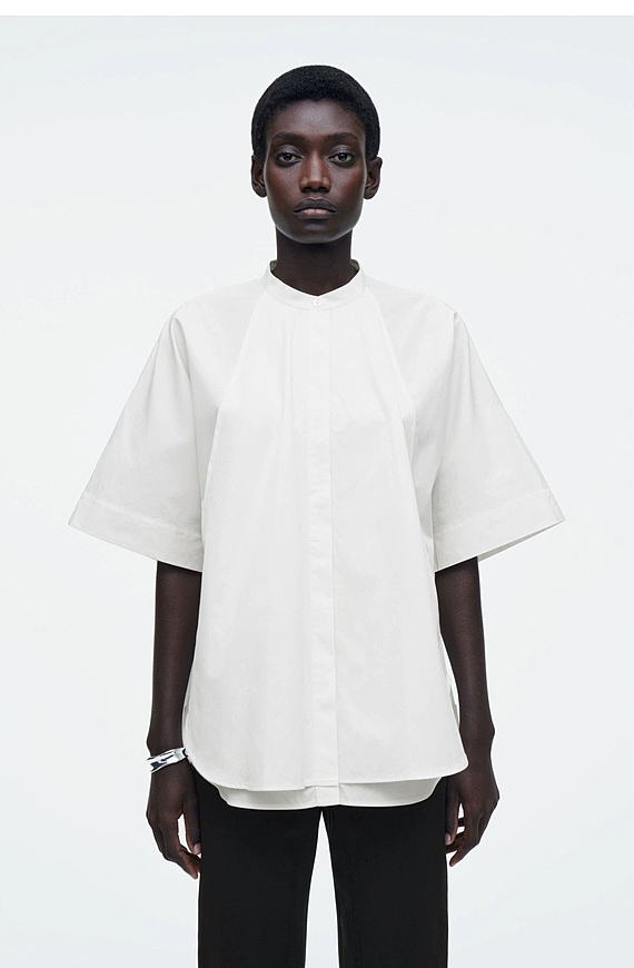 O1CN01SEHRVY1u7vrngqFAg_!!4611686018427380567-0-item_pic Cotton Oversized Shirt White - Image 1