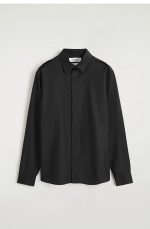 Merino Shirt Black - Image 4