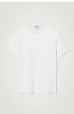 Round-Neck T-Shirt White - Image 4