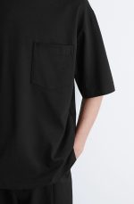 Turtleneck T-Shirt Black - Image 3