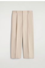 Cotton Pleated Trousers - Image 4