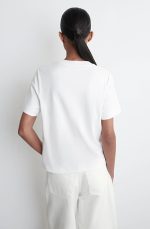 Round-Neck Shirt White - Image 2