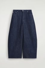 Casual High Waist Denim Denim Indigo Blue - Image 5